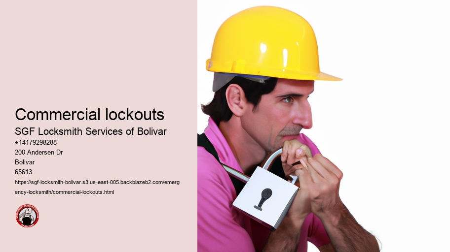 Commercial lockouts