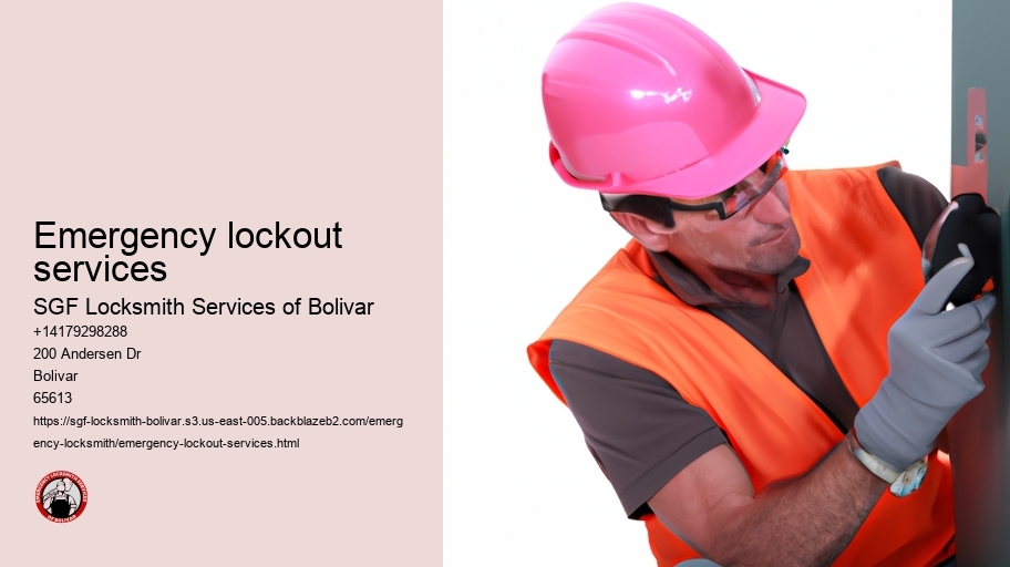 Emergency lockout services